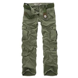 pantaloni cargo da uomo pantaloni mimetici pantaloni militari per uomo 7 colori 210709