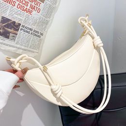 PU Leather Dumplings Design Crossbody Shoulder Bag For Women 2021 Spring And Summer Handbags And Purses