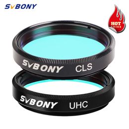 SVBONY Filter 1.25'' UHC /CLS Elimination Light Pollution Astronomy Telescope Eyepiece Observations of Deep Sky