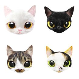 Wall Stickers Three Ratels QC522 Cute Kitten For Kids Home Decoration Refrigerator Label Car Sticker Laptop Decal