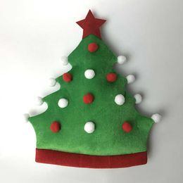 -Weihnachten Elf Designer Hut Baum Goldene Samt Kinder Erwachsene Dekorationen AU81928