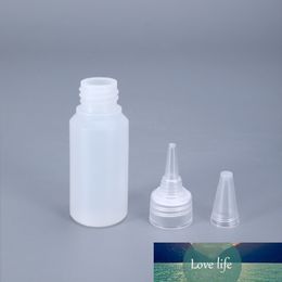 -30ml leere flüssige Dropperflaschen mit Deckeln weiche Squeeze PE-Flasche für den Ölkleber-Tinten-Gewürz-Container 50pcs / lot