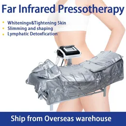 EU US tax included 3 In 1 Far Infrared Pressotherapy Slim With Bio Ems Elecyrostimulation Salon Presoterapia Air Pressure Therapy Lymphatic