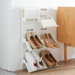 Multifunctional Multi-layer ABS Decorative Shelf Plant Shoes Rack Books Sundries Storage Dorm Room Stand Organizer B88 210609