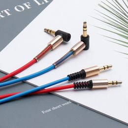 Aux Cable 3.5 mm to 3.5mm Car Cord Audio Cables for mobile phone Speaker Headphone