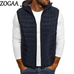 Vest Men Stylish Spring Autumn Warm Sleeveless Jacket Men Winter Waistcoat Men's Vest Casual Coats Men Clothing 211120