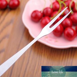 fruit sign UK - 1 3 4 8 10 Pieces Stainless Steel West Tableware Fruit Fork Sign Small Fork Cake Dessert Fruit Fork Kitchen Accessory Factory price expert design Quality Latest Style