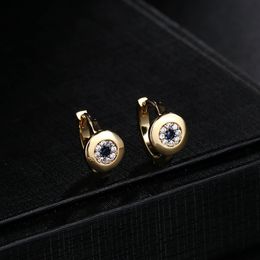 UMGODLY Fashion Luxury Brands Palm Stud Earring Cubic Zirconia Gold Color Eyes earrings Monaco Designer Women Jewelry