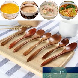 Wooden Spoon Fork Bamboo Kitchen Cooking Dining Soup Tea Coffee Utensil Tools Soup-teaspoon Tableware Handle Soup