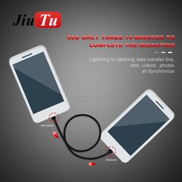 Jiutu Data Synchronisation Cable For Cell phone Photo Video Wechat Chat Record Transferring OTG Adapter Line