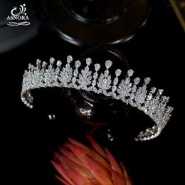 New Design Crystal Headdress Bridal Headdress Crown Bridal Headband Luxury Wedding Korean Hair Accessories Long Tiaras X0625