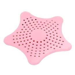 7 Colours Bathroom Kitchen Drain Stopper Plug Bathtub Strainers Sink Philtre Covers Silicone Household Tools