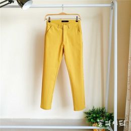 Mom's Slim waist oversized 4XL pants vintage High-quality Comfortable cotton pants street wear pencil stretch pants high waisted 201118