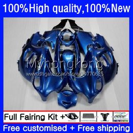 Bodys Kit For SUZUKI KATANA GSX600F GSXF750 GSXF 600 750 CC 98 99 00 01 02 Pearl blue 17No.44 GSX750F 600CC 750CC GSXF-750 GSXF600 1998 1999 2000 2001 2002 OEM Fairing