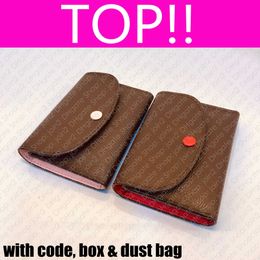 TOP. M41939 COIN PURSE M62361 Designer Womens Mini Canvas Organizer Wallet Card Holder Pochette Accessoires Key Pouch CLÉS