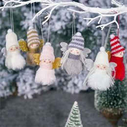 UPS /Fedex Christmas Tree Pendant Personalised Pendants Elf Doll Baubles Gifts Outdoor Decorations 2020 Ornaments Lovely Originality