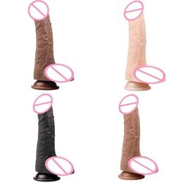 NXY Dildos Large Realistic Penis Sexy for Women Soft Silicone Strapon Dick Big Anal Lesbain Skin Feeling Sex Toy Female Masturbation 0121