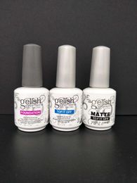 Top Quality Soak Off Gel de uñas Polaco para clavos Arte Lacquer LED / UV Harmony Base Coat Foundation Mate