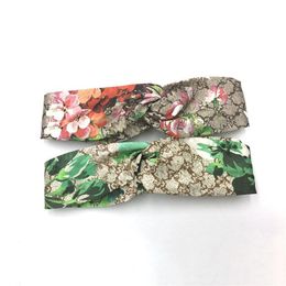 Retro Flora Print Women Headbands Fashion Elastic Charm Lady Sport Hairband Party & Banquet Personality Girl Headwrap