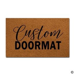 Door Mat Entrance Mat Custom Doormats Funny Entrance Floor Mat Non-slip Doormat 18 by 30 Inch Machine Washable 211204