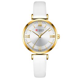 Luxury Fashion Brand Watches for Women Simple Quartz Leather Casual Watch Clock Female Elegant Wristwatches