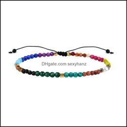 Beaded, Strands Chakra Lucky Stone Bracelets M 12 Constellation Bohemian Simple Designs Beads Adjustable Zodiac Bangles Jewellery For Men Wome