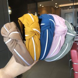 New Arrival Simple Designed Fashion Headbands for Women Girls Face Cleaning Hair Bands Candy Colour Hair Accessories