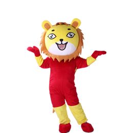 Mascot Costumes Lion King Mascot Costume Cartoon Animal Lion Mascot Costumes Custom Fancy Dress Anime Cosplay Kits for Halloween Party Even