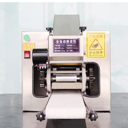 Commercial wonton rolling pressing pastas dumpling slicer maker Bread crust machine Make 10-15cm round or square dough wrappers