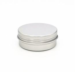 Wholesale Storage Boxes Bins Aluminum Round Cans with Lid, 2 Oz Metal Tins Food Candle Containers Screw Tops for Crafts, Storage, DIY (Silver) KD