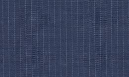 233687-5058 Pure wool high count worsted fabric [Blue Mini Stripe Twill W100](FSA)