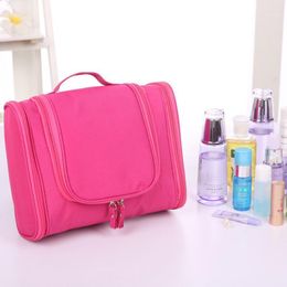 Waterproof Cosmetic Bag For Business Trips, Female Travel Goods, Large Capacity Portable Hanging Toilet Storage Bags