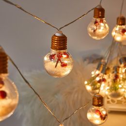 Strings 4M Christmas Light String LED Fairy Lights Battery Operated Wedding Holiday Outdoor Room Garland Decoration