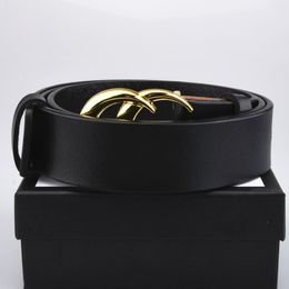 men designers belts classic fashion business casual belt wholesale mens waistband womens metal buckle leather width 3.8cm with box 98555