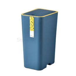 Buckets Living Room Trash Can Modern Light Luxury Simple Household Creative Toilet With Cover Wastebasket