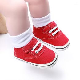 First Walkers Born Baby Boy Girl Casual Shoes Non-slip Cotton Soft Bottom Step Front Toddler Infant Kid Crib 0-18M