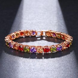 Link, Chain KSRA Fashion Luxury Natural Zircon Metal Bracelet For Women Adjustable Charm Bridal Wedding & Bangle Jewelry 2021