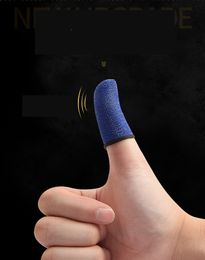 Finger Sleeve Anti-Sweat Fingertips Smartphone Touch Screen Finger Tips Mobile Game Rocker Sleeve For pubg Gamerock 1200pair/lot