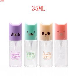 35ML Cute Cartoon Transparent Spray Bottle , 35CC Empty Plastic Cosmetic Bottles Packaging Containergoods