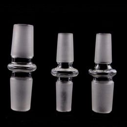 Glass Drop Down Adaptor with 10mm 14mm 18mm Male to Female Smoking Dropdown Adapter For Water Pipe Bong Joint