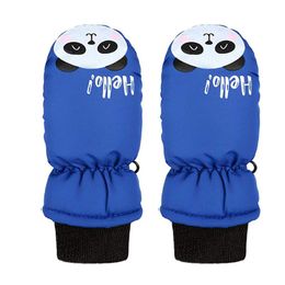 Hair Accessories Ski Waterproof Warm Baby Pairs Kids Mittens Toddler Snow Boys Gloves Girls 1 White Sequin Dragon KidsHair