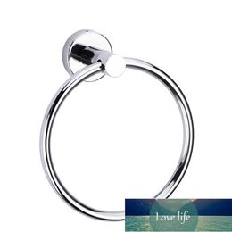 304 Stainless Steel Silver Plating Towel Ring Wide Application Range Waterproof And Rust-proof Towel Ring