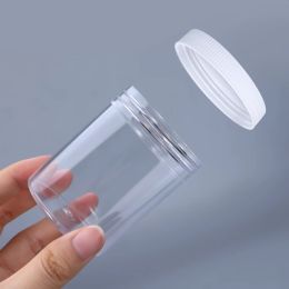 120ML Clear plastic jar Bottles with Lid Empty Cosmetic Container Makeup Box Travel Refillable Food storage container