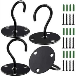 2PCS/4PCS Metal Ceiling Hook Wall Mounted Ceiling Hooks For Outdoor Hanging Plants Lanterns Flower Pots Lights For Home 210609