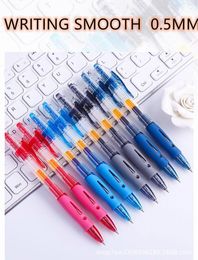 Gel Pens Pen 0.5MM Retractable Neutral Office School Stationery Black/Red/Blue/Navy Blue