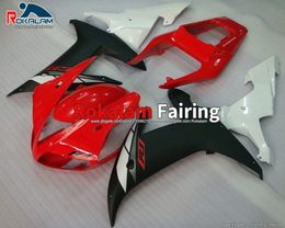 Motorbike Fairing For Yamaha YZF R1 YZF-R1 2002 2003 YZF1000R1 YZF 1000 R1 02 03 Red White Black Fairing Cowl (Injection Molding)