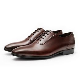 Classic Dress Genuine Leather Vintage Retro Custom Handmade Fashion Office Formal Wedding Party Oxford Shoes For Men C46