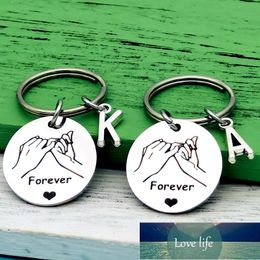 Couples Gift Keychain Promise KeyRing for Him Her Girlfriend Boyfriend Husband Wife Present for Birthday Anniversary Christmas