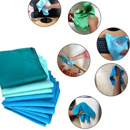 Zipsoft Microfiber Fabric Wipe Cloth Quick Drying Dishcloth For Everything Hand Towels Car Household Kitchen Cleaning Tools 2021