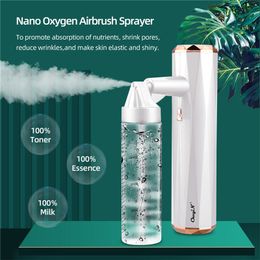 High Pressure Nano Spray Face Sreamer skin Moisturizing Cleaner Nano Facial Water Oxygen Injection Beauty Spa Sprayer